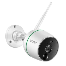 ZOSI Full HD 1080P беспроводная ИК ночного видения SD карта Wifi CCTV видео камера для системы наблюдения монитор 2MP Пуля IP камера