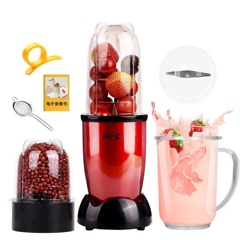 

Smoothie Mini Portable Electric juicer Blender Baby Food Processor Milkshake Mixer Meat Grinder Multifunction Fruit Juice Maker