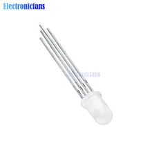 50 шт. красный зеленый синий рассеянный 5 мм 4pin RGB общий светодиодный катод