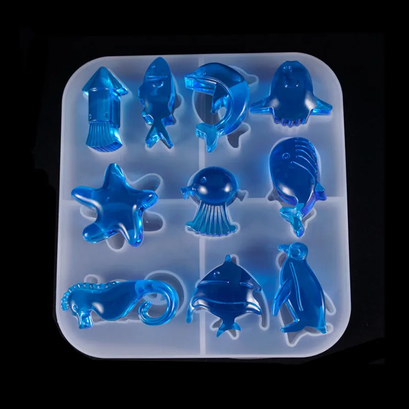 

Ocean Wind Series Crystal Epoxy Mould DIY Epoxy Jewelry Mould
