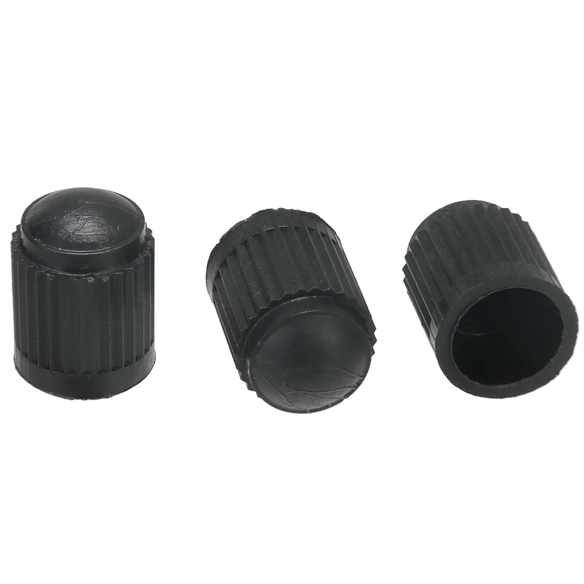 50pcs Plastic Tubeless Tyre Wheel Stem Air Valve Caps Car Tire Valve Caps Auto Truck Bike MTB Dust Dustproof Caps