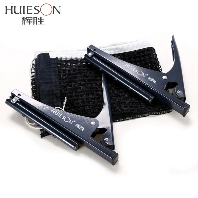 Huieson 1 مجموعة المهنية القياسية تنس طاولة شبكة صافي طاولة تنس الطاولة صافي رف عدة تنس طاولة اكسسوارات المشبك أنواع