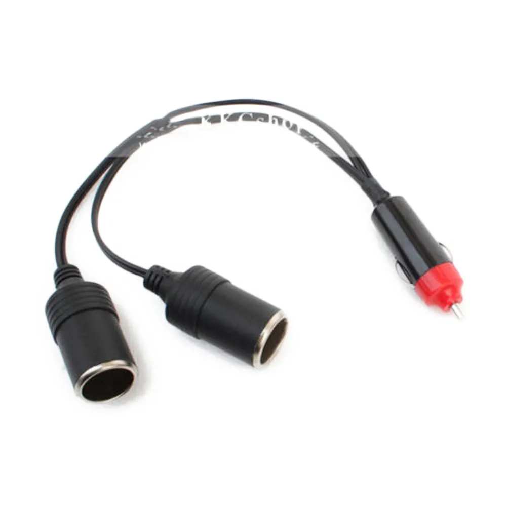 

Car Cigarette Lighter Cigarette Lighter Car Filled With A Two-seat Car Power Adapter With 30CM Lead Car Charger