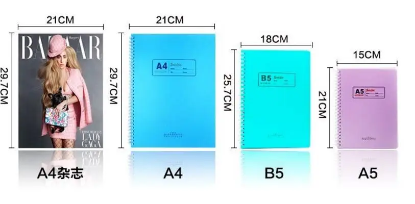 Новинка, 1 шт., A7, A6, A5, B5, блокнот, наполнитель, бумага для офиса и школы, канцелярские принадлежности, блокнот, 90 страниц, высокое качество, дневник, записная книжка