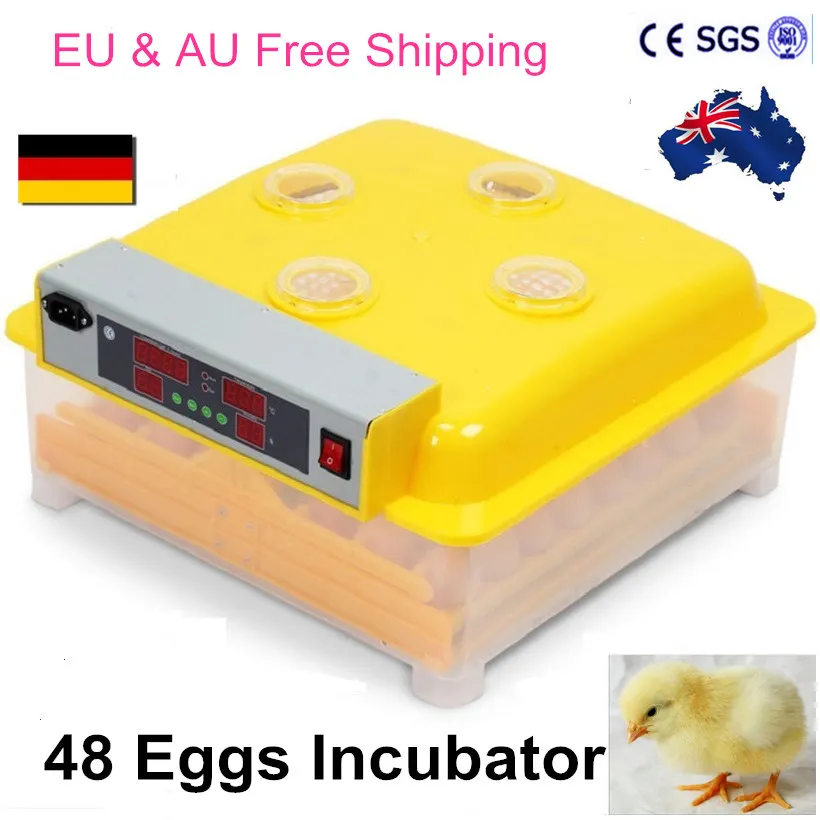

2016 New Incubator 48 Eggs 110V / 220V Automatic Egg Incubator Chicken Duck Poultry Incubation Equipment ZZ-48