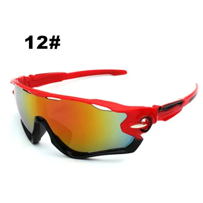 UV400 Мужские велосипедные солнцезащитные очки женские MTB велосипедные очки мужские спортивные очки Спортивные очки Gafas Ciclismo очки для велосипедов - Цвет: 12