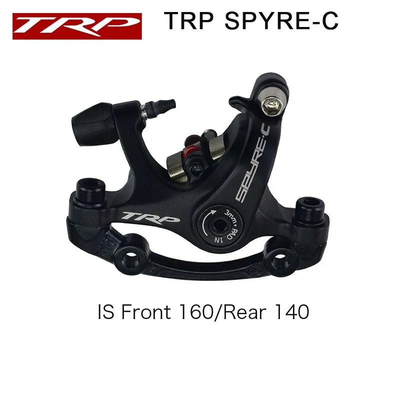 

TRP SPYRE-C Bike Alloy Mechanical Disc Brakes Caliper calipers Front / Rear / Pair w/ or w/o 160mm Rotor with Adapter Screws