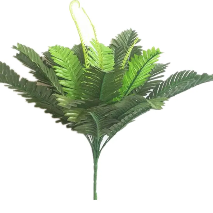 5 шт. искусственный саго Cycas пучок листьев 45 см искусственное железное дерево