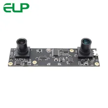 ELP 2MP 1080P Aptina cmos сенсор 3D стерео бинокулярный двойной объектив Usb камера Веб-камера модуль для людей подсчета и отслеживания