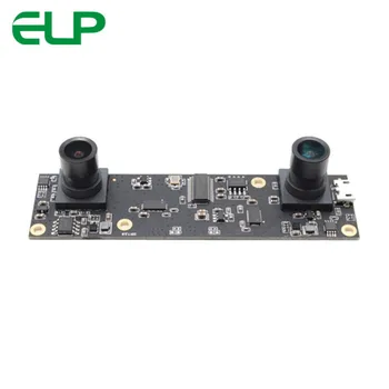 

ELP 2MP 1080P Aptina cmos sensor 3D Stereo Binocular Dual Lens Usb Camera webcam Module for People Counting & Tracking