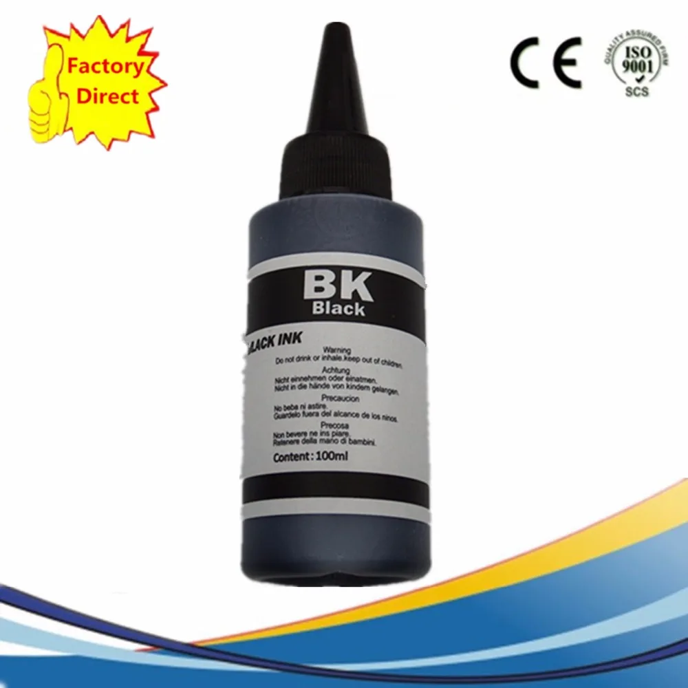 PGI-525 специализированная краска для заправки Ink PIXMA IX6250 IX6550 MX885 IX6550 струйный принтер с системой СНПЧ перезаправляемый картридж - Цвет: 1BK