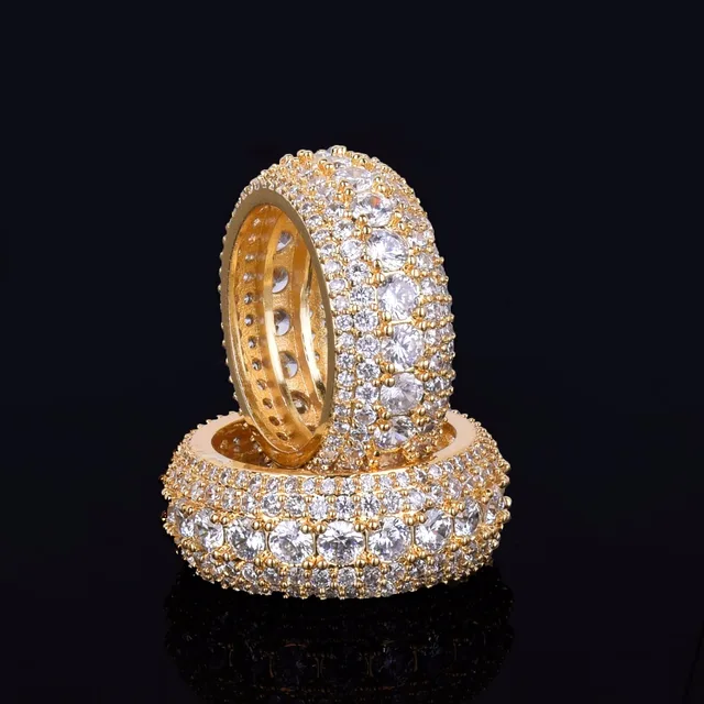 Cubic Zircon Jewelry | Cubic Zircon Charm | Hip Hop Rings