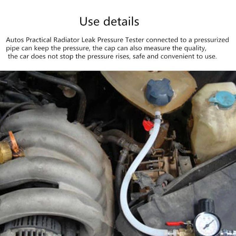 Автомобильный Грузовик Радиатор Тестер давления утечки Autos бак для воды детектор проверки использования