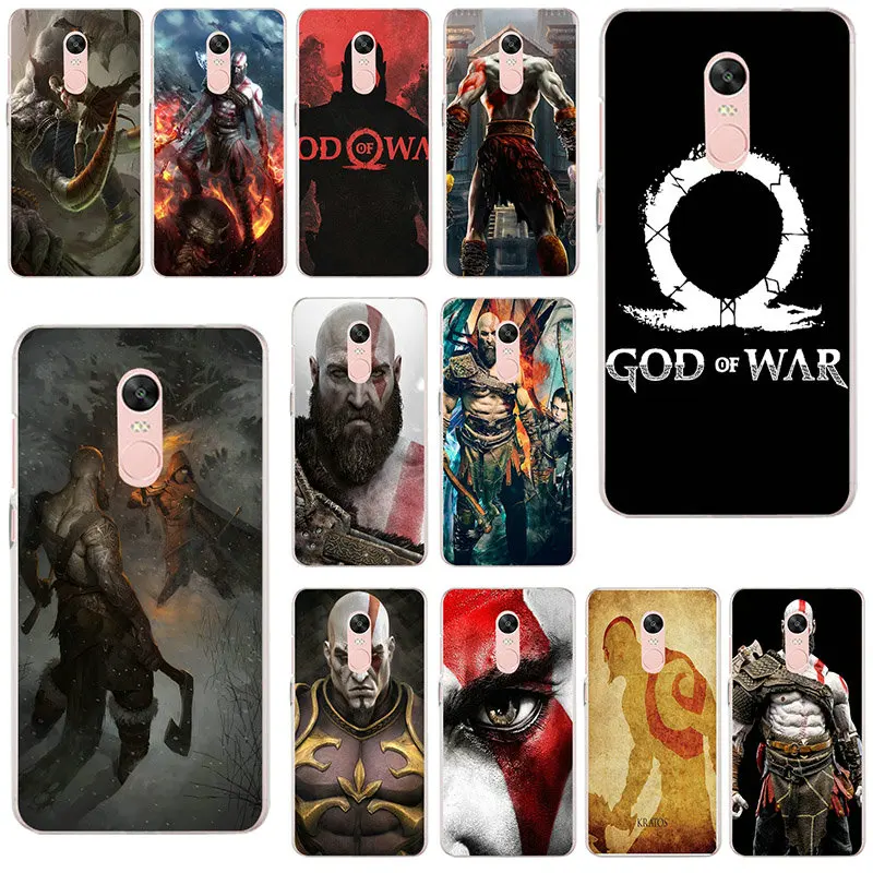 

God Of War Kratos Soft TPU Mobile Phone Cases for Xiaomi Redmi Mi Note 4X 2 3 3S 4A 5 6 5S 5X 5A 6X Pro Plus Shell Coque Fundas