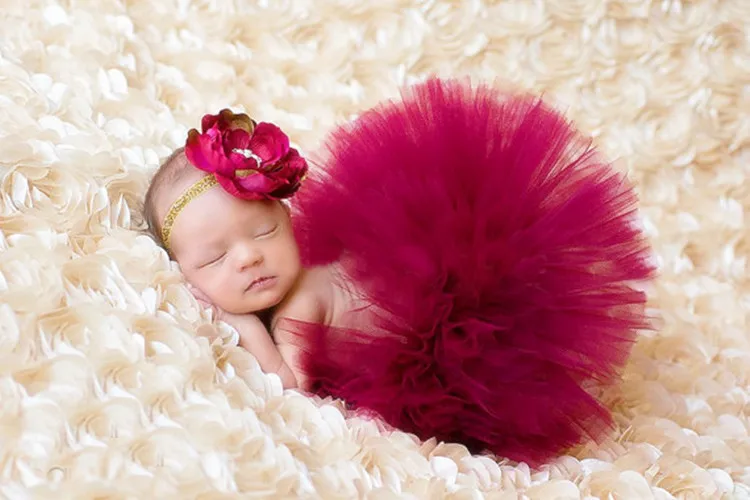 Новая модель Европейский новорожденных реквизит для фотосессии Детские фотографии юбка-пачка юбка принцессы Детские фотографии Кружево марлевая юбка