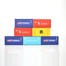 HO 1:87 20ft Containers Shipping Container Freight Car Model Trains railway modeling