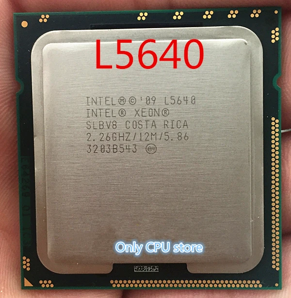 Процессор INTEL L5640 процессор шесть ядерный официальная версия 12 поток сервер U поддержка