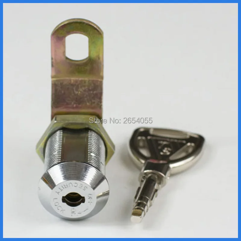 10 pcs 27mm 90 degrees turned cylinder cam lock display case lock with