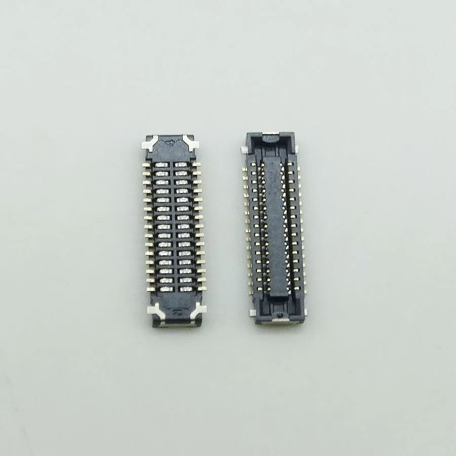 

2pcs/lot Original LCD display FPC Connector Port Plug on mainboard For ASUS Zenfone 2 ZE550ML ZE551ML Z00AD 30pin 8.5mm
