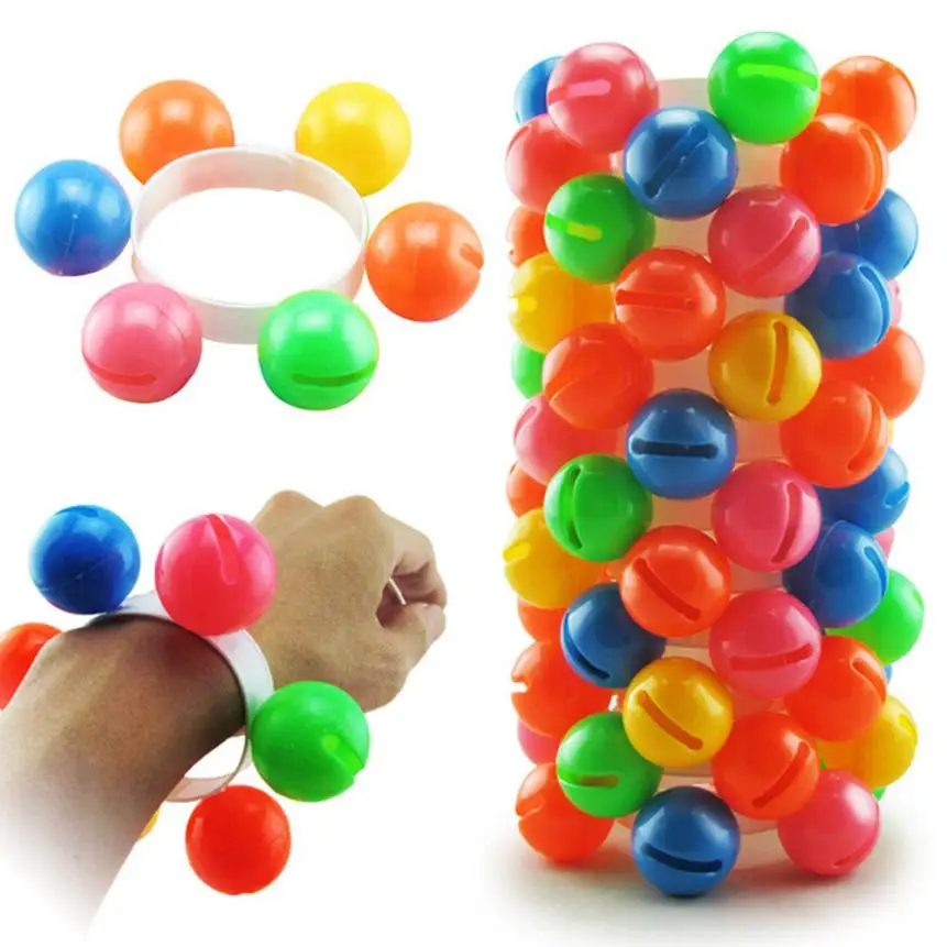 Wrist bell 2017 Children Wrist Band Rattle Colour Dance Props