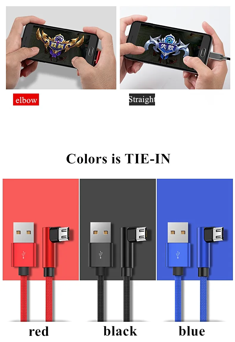 GUSGU 90 градусов USB кабель для iPhone X 8 7 6 зарядное устройство провода шнур 3 в 1 Micro USB кабель type-c usb type C кабель адаптер