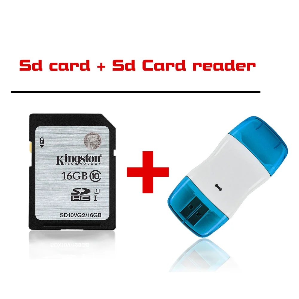 Карта памяти kingston 32 Гб класс 10 64 Гб 128 ГБ высокоскоростная Sd карта SDHC 16 Гб картао де Мемория carte sd tarjeta для HD видеокамеры - Емкость: 16G Plus Caihu