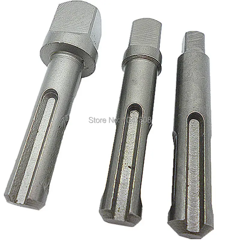 3pcs Sds Socket Holder Driver Drill Bit Power Extension Bar Adapters