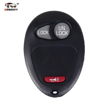 

Dandkey 3 Button Blank Remote Key Shell Case Cover For Buick Hummer H3 GMC For Chevrolet Colorado Isuzu No Chip