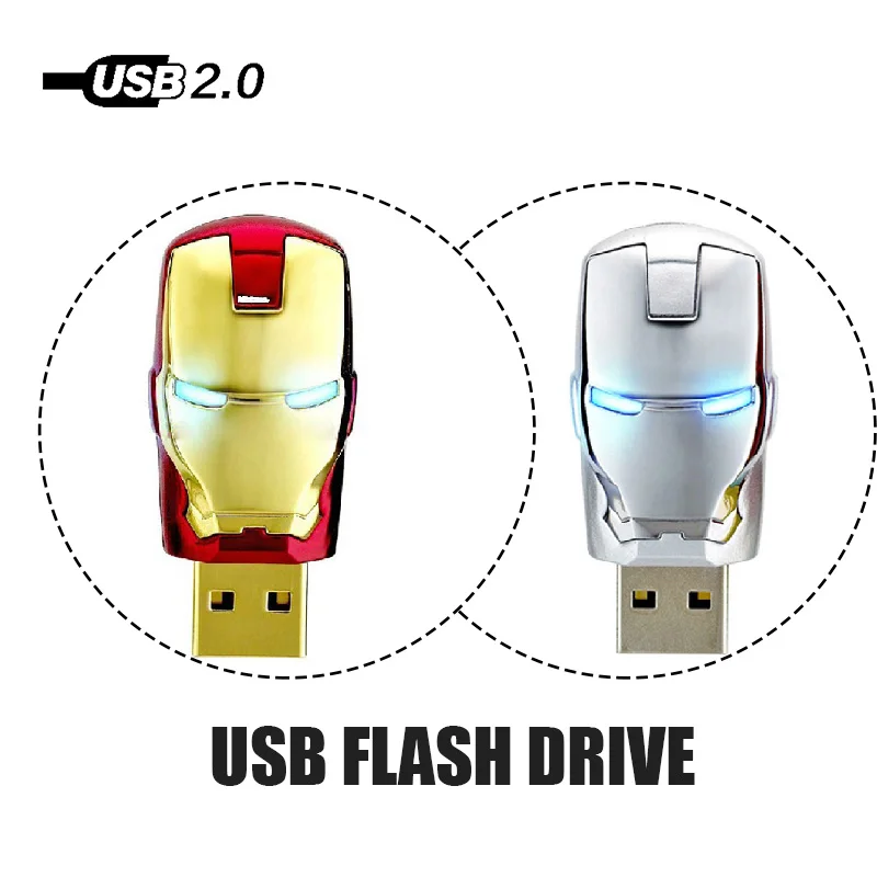 Ironman свет глаз Лидер продаж Usb флешка U флэш-накопитель 128 MB 4ГБ 8ГБ 16ГБ 32ГБ 64ГБ 128 GB Memory Stick