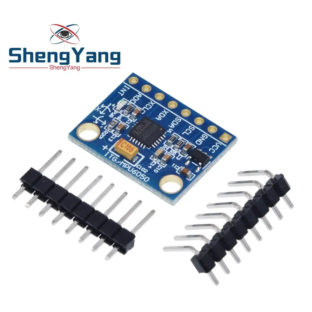 Модуль ShengYang GY-521 MPU-6050 MPU6050 3-осевой аналоговый гироскоп Датчики + акселерометр