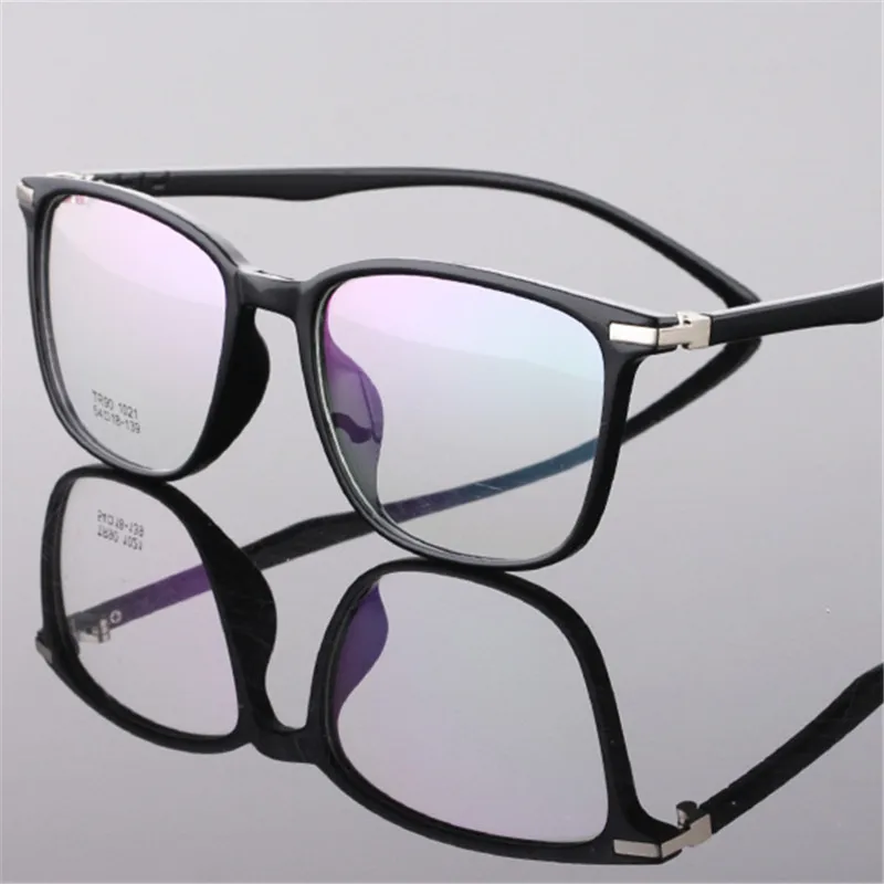 

Fashion Classic TR90 glasses Round box Computer Reading Unisex Frames Eyeglasses Optical Woman man Prescription 1021