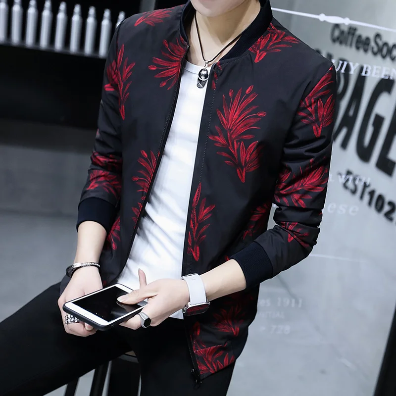 

2019 Spring and Autumn men's casual jacket jacket , Thin section breathable cardigan jacket men , Large size coat M-XXXL