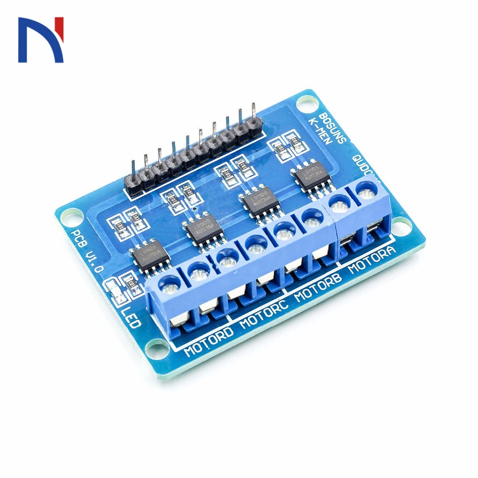

1pcs L9110S 4 channel DC Stepper Motor Driver Board L9110S Dual-Channel H-bridge Stepper Motor Dual DC Motor Driver Controll