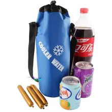 Мумия изоляции сумка дети студент Термальность сумка Снежинка мультфильм молоко воды Термос Детских Бутылочек держатели для хранения сумки