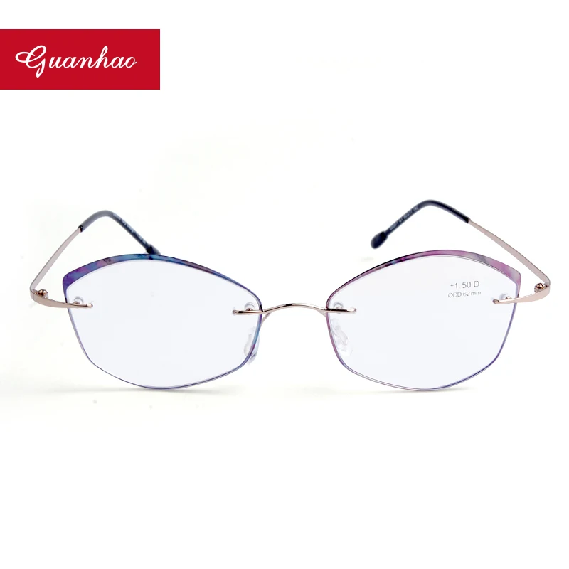 

Guanhao Anti Blue Light Blocking Computer Glasses For Women Men Spectacle Frame Anti Blue Ray Clear Lens Fashion Eyeglasses 1.5