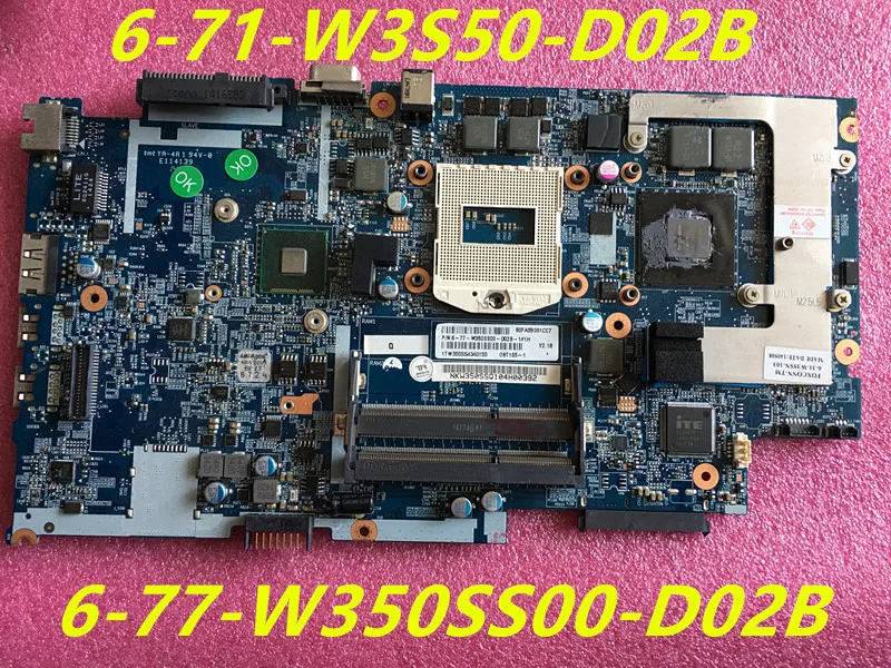 Материнская плата для ноутбука 6 71 W3S50 D02B материнская Hasee k660e W350S с GTX860M 6-77-W350SS00-D02B