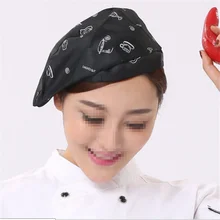 Мужская и женская шляпа шеф-повара кафе бар официант берет Ресторан форма для работников отеля кухня для готовки выпечки кепки берет шляпа хлопок смесь