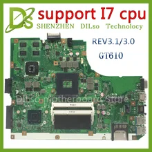 KEFU A55V для ASUS K55VD A55V K55A материнская плата REV3.1/3,0 материнская плата для ASUS K55VD A55V материнская плата GT610 протестирована