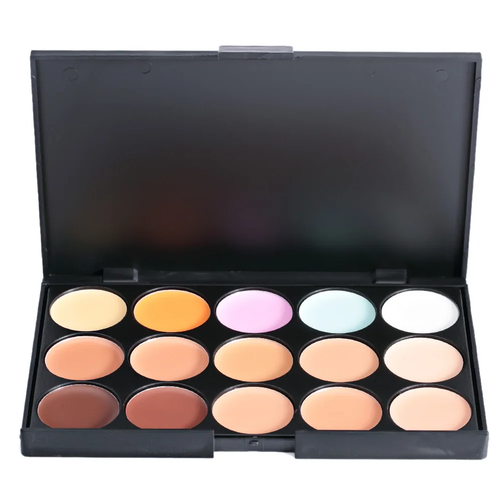 15 Colors Face Concealer Camouflage Cream Contour Palette maquillaje profesional foundation paleta Concealer