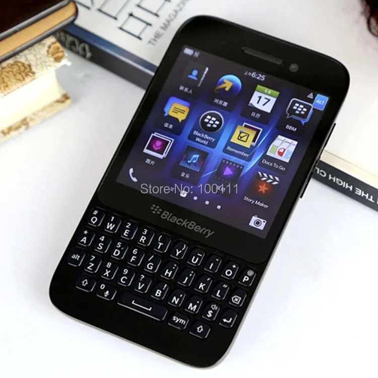 BB Q5 Unlock Original Blackberry Q5 cell phone Dual Core touch screen
