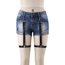 1 пара кожа ног Подвязки для женщин Готический Чулки для женщин жгут Фетиш Подтяжки для женщин ремень Средства ухода за кожей Кейдж Связывание Подвязки для женщин для ночного клуба Нижнее Бельё для девочек p0073