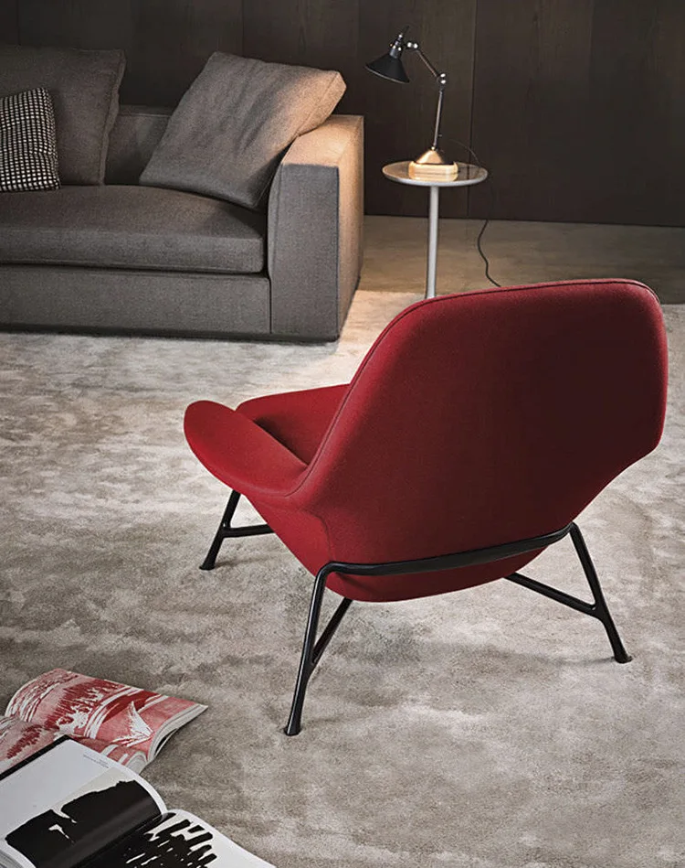 Скандинавские одноместный диван стул современная спальня балкон креативный кабинет ленивый стул дизайнерский стул