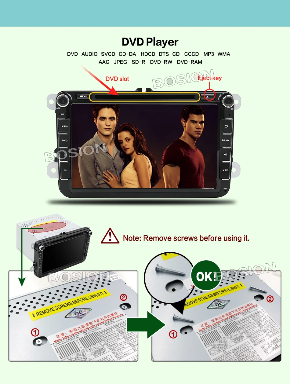 Discount Hot Sale 2 DIN Car DVD For VW JETTA GOLF MK5 MK6 GTI PASSAT B6 POLO SKODA Fabia GPS Navigation Radio USB/SD PC country map 9