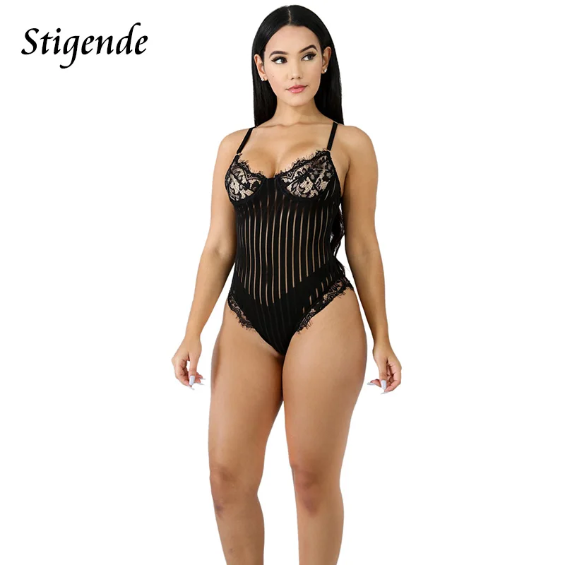 Spaghetti Strap Backless Color Block Playsuits