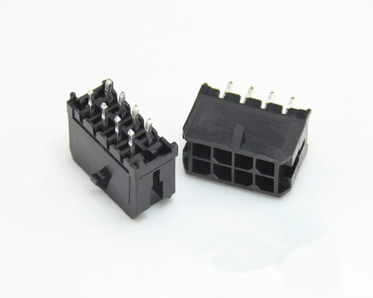 10 шт. Micro Fit MX3.0mm корпус розетки 2 4 6 8 12 14 16 18 20 22 24 Pin кабель питания см один конец