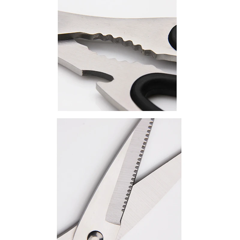 Stainless Steel Kitchen Scissor Knife Poultry Chicken Bone Shears Cutter for fish household Multifunctional Tool MAYITR