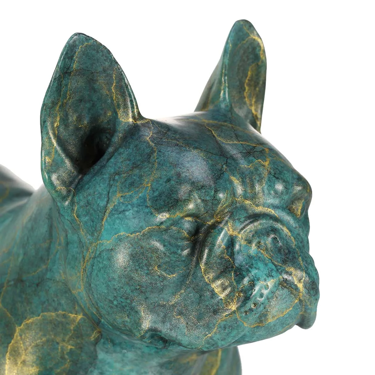 Tooarts Bulldog бронзовые статуи скульптуры животных французский бульдог настольный