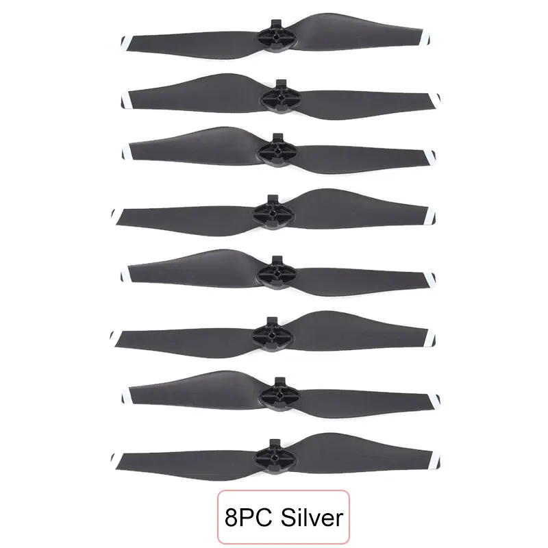 8 PC Silver Sunnylife 4 шт. 5332S 2 пары для DJI Mavic Air Propeller(белая полоса) лезвие опора для DJI Mavic Air Drone аксессуары - Цвет: 8 PC Silver