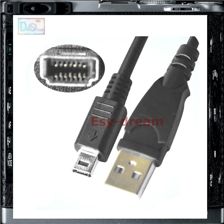 14pin   USB   -xerox Fujifilm FinePix F10 Z1 F710 Z5 Z2 Z3 Z3fd Z5fd F10 V10