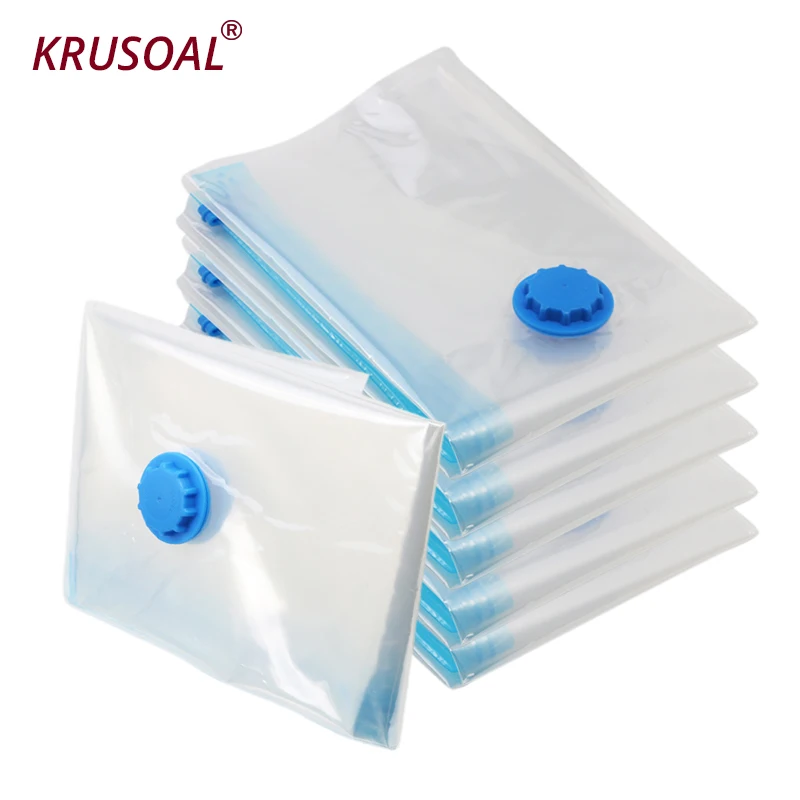 

Home Vacuum bags for clothes Storage Organizer Transparent Border Foldable Extra Large Seal Compressed travel Saving Space Bags